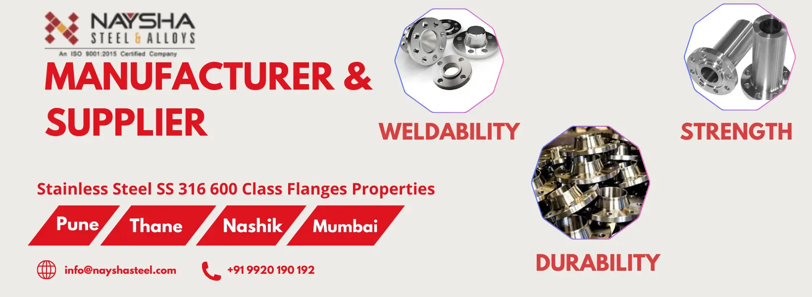 Class 600 ss 316 flanges